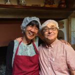 Debbie LeeKeenan and John Nimmo in Italy