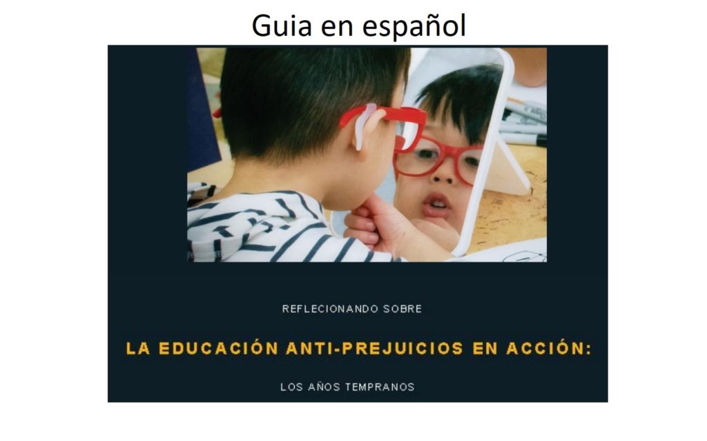 Spanish guidebook: Reflecting on Anti-Bias Education in Action: The Early Years